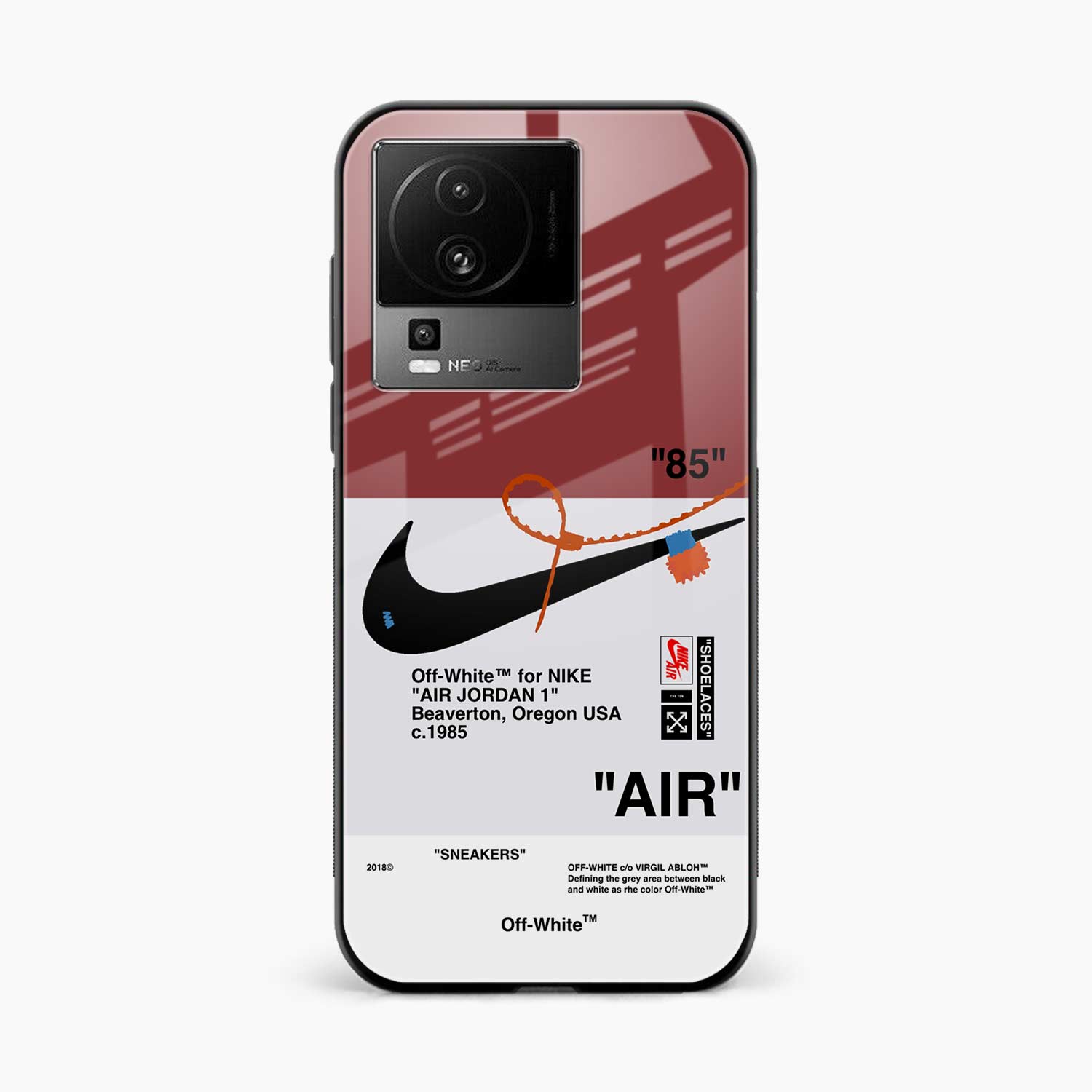 Air Off White Iqoo Neo 7 Pro 5G Back Cover