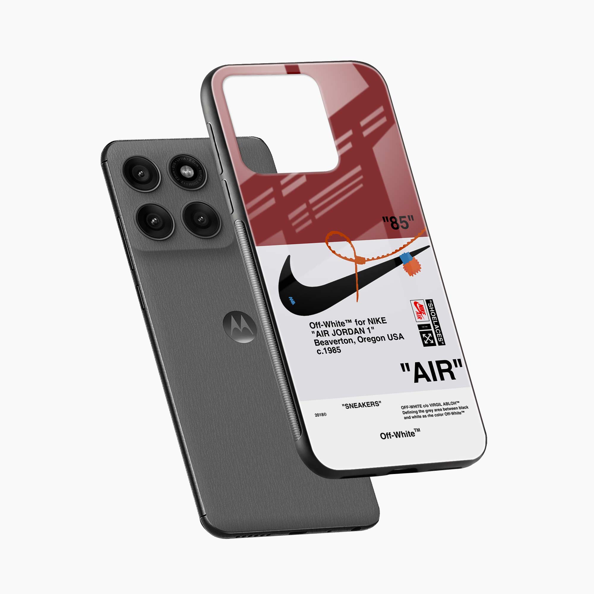 Air Off White Motorola Edge 60 5G Back Cover