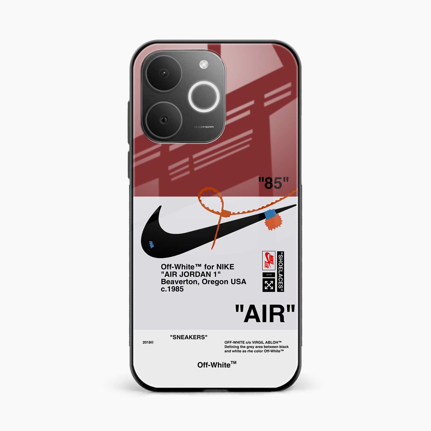 Air Off White Realme C71 4G Back Cover