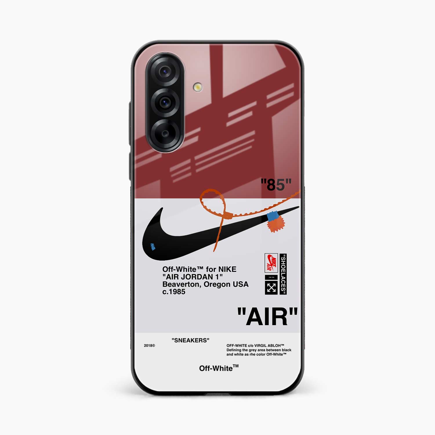 Air Off White Samsung A17 5G Back Cover