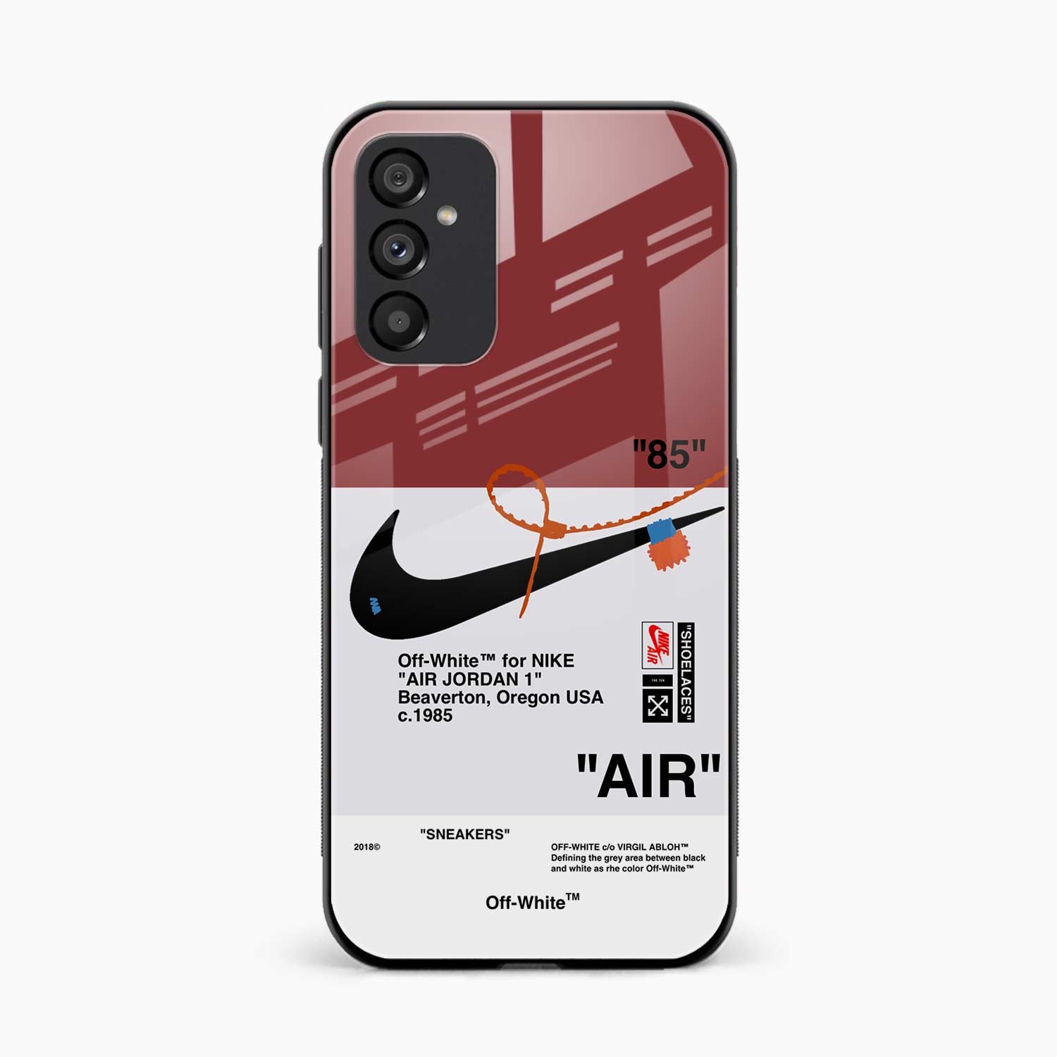 Air Off White Samsung S25 FE Back Cover