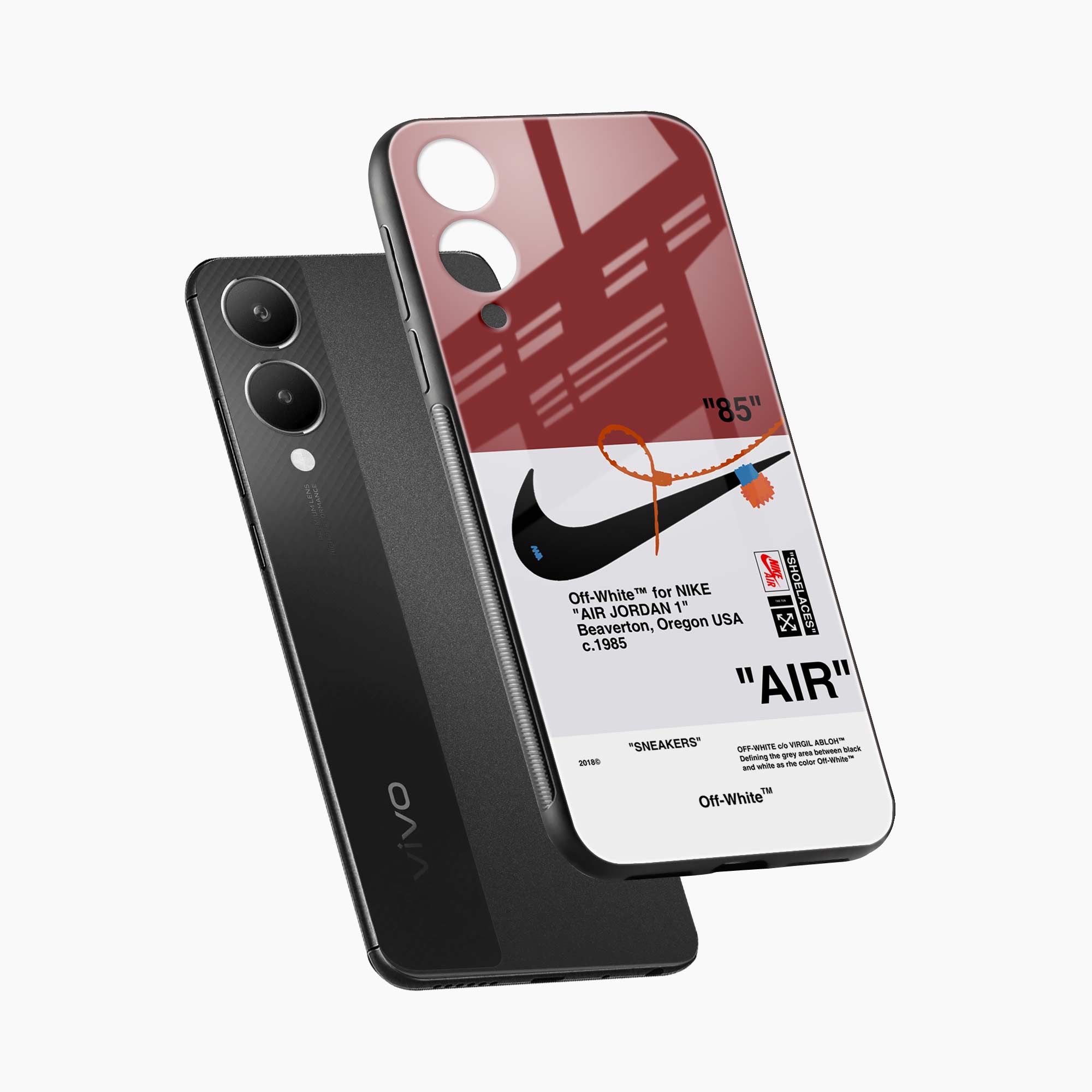 Air Off White Vivo Y28 5G Back Cover