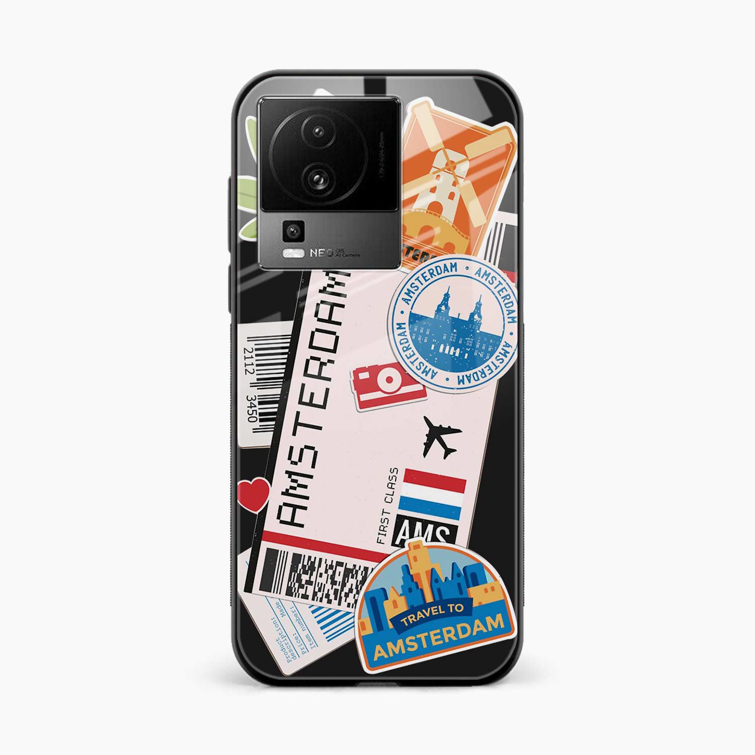 Amsterdam Iqoo Neo 7 Pro 5G Back Cover