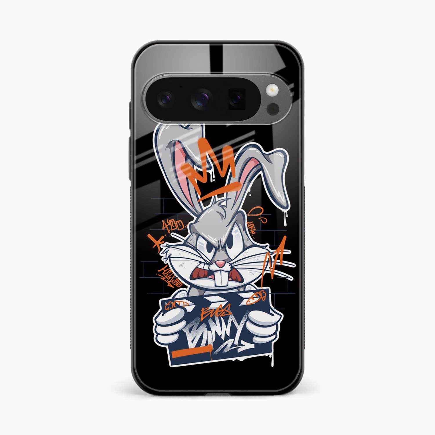 Angry Bunny Google Pixel 10 Pro Back Cover