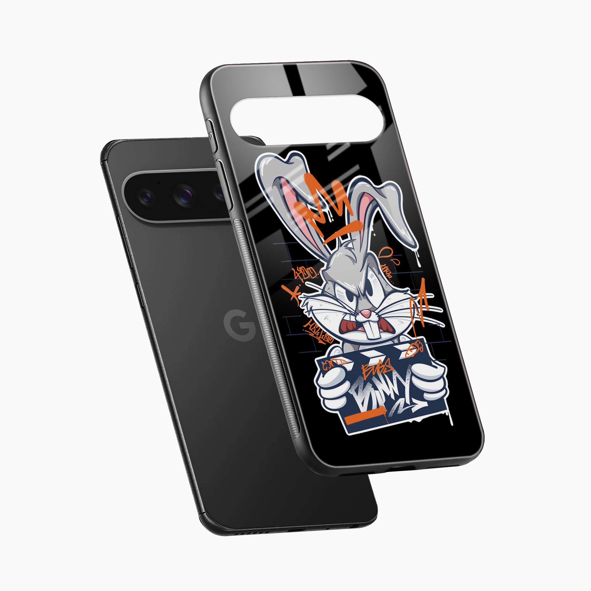 Angry Bunny Google Pixel 10 Back Cover