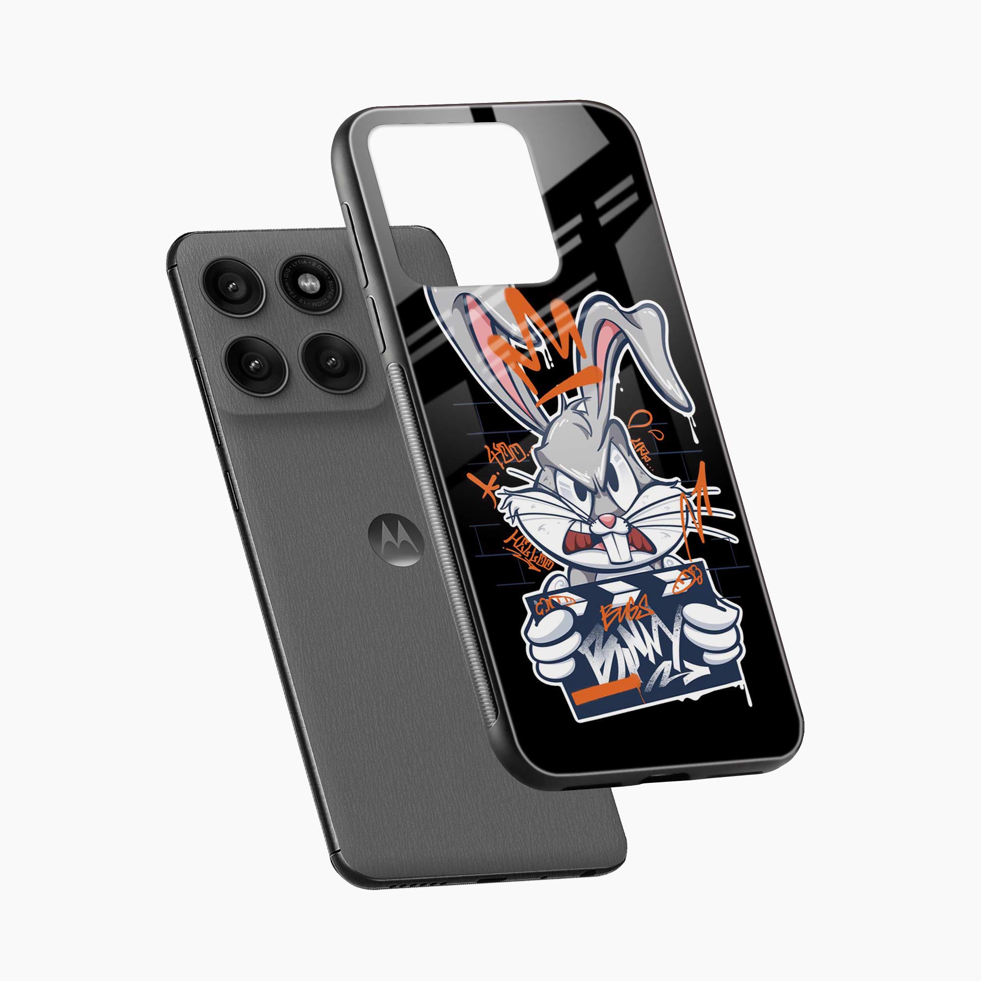 Angry Bunny Motorola Edge 60 5G Back Cover