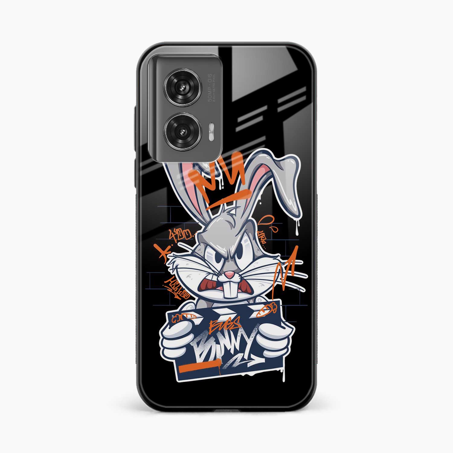 Angry Bunny Motorola G96 5G Back Cover