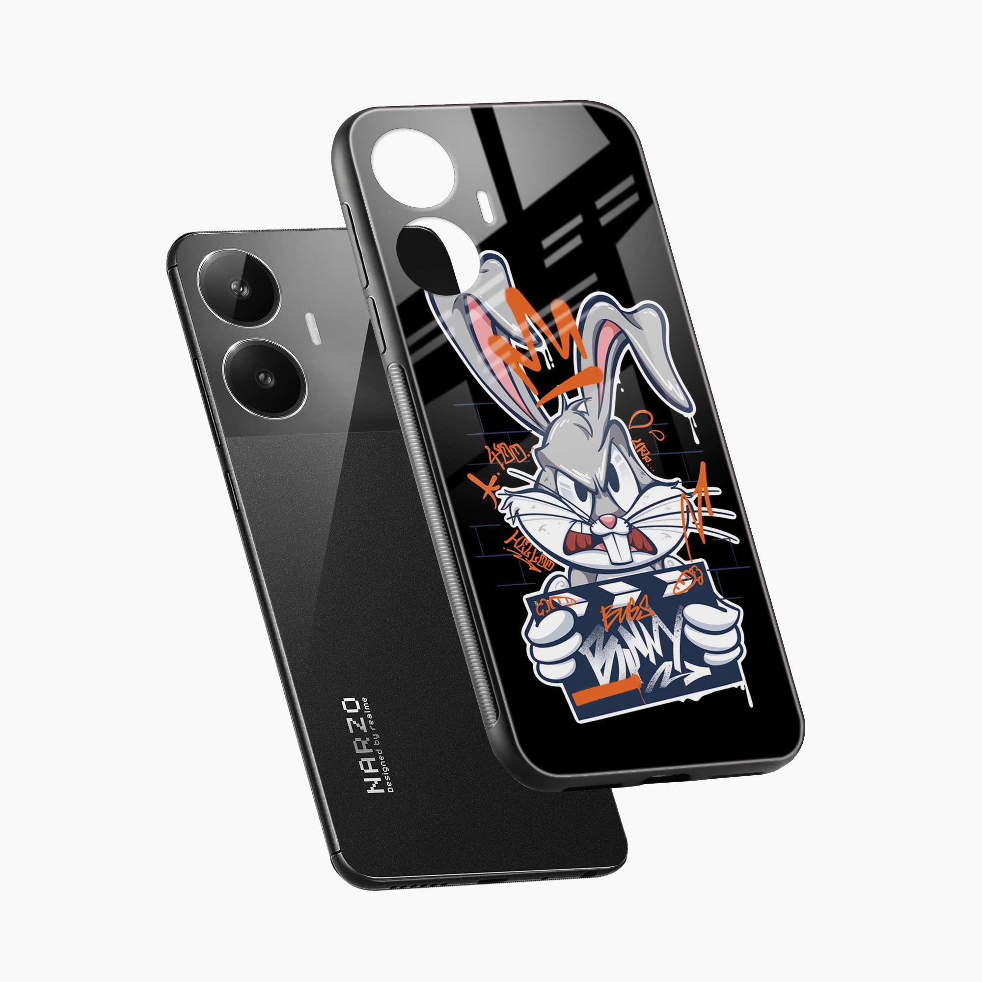 Angry Bunny Realme Narzo N55 Back Cover
