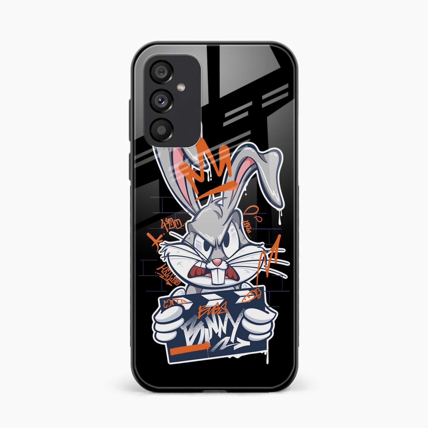 Angry Bunny Samsung S25 FE Back Cover