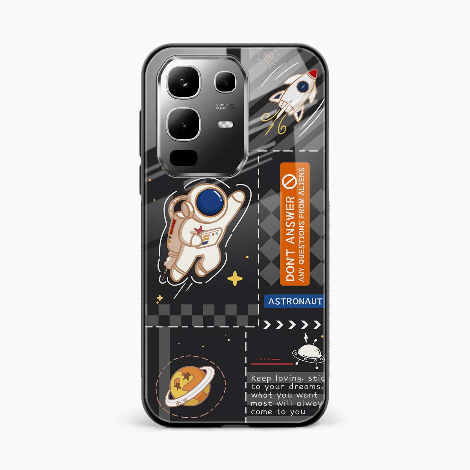 Astronaut Infinix Note 50s 5G Plus Back Cover