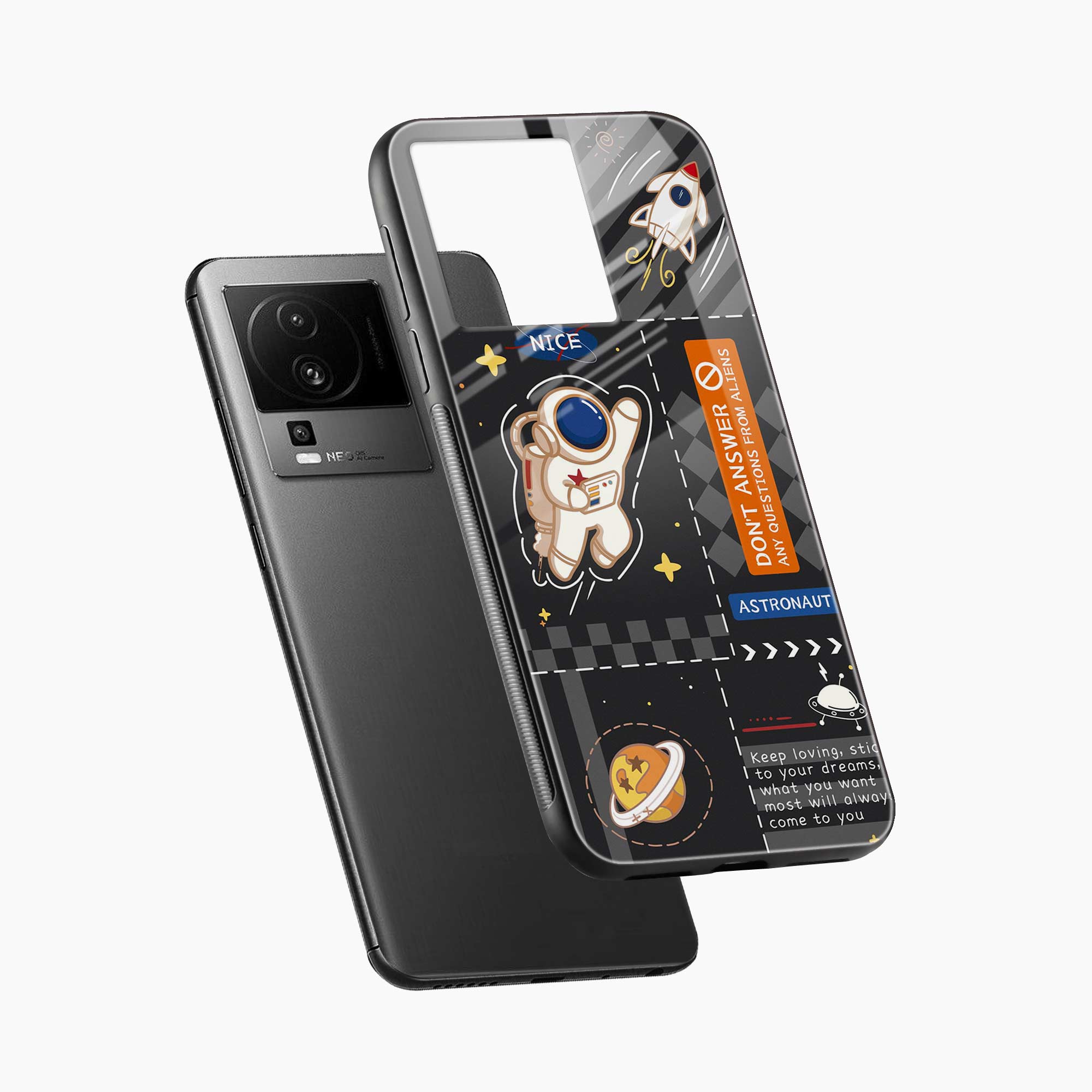 Astronaut Iqoo Neo 7 Pro 5G Back Cover