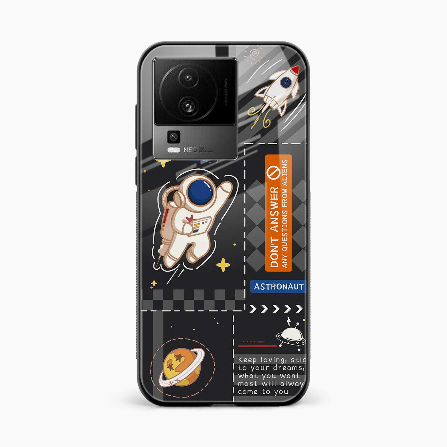 Astronaut Iqoo Neo 7 Pro 5G Back Cover
