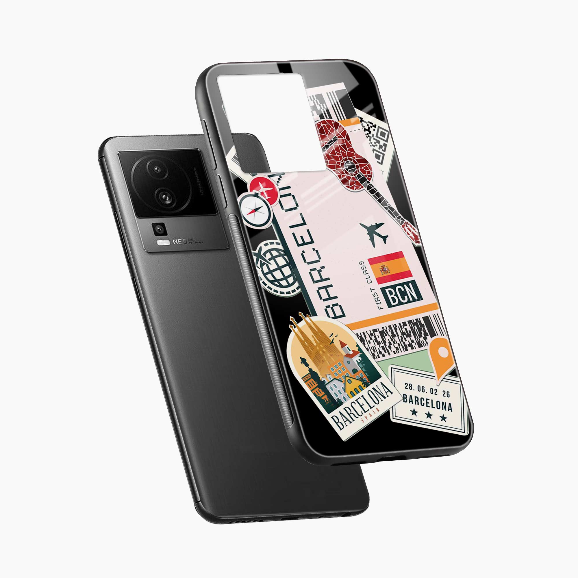 Barcelona Iqoo Neo 7 Pro 5G Back Cover