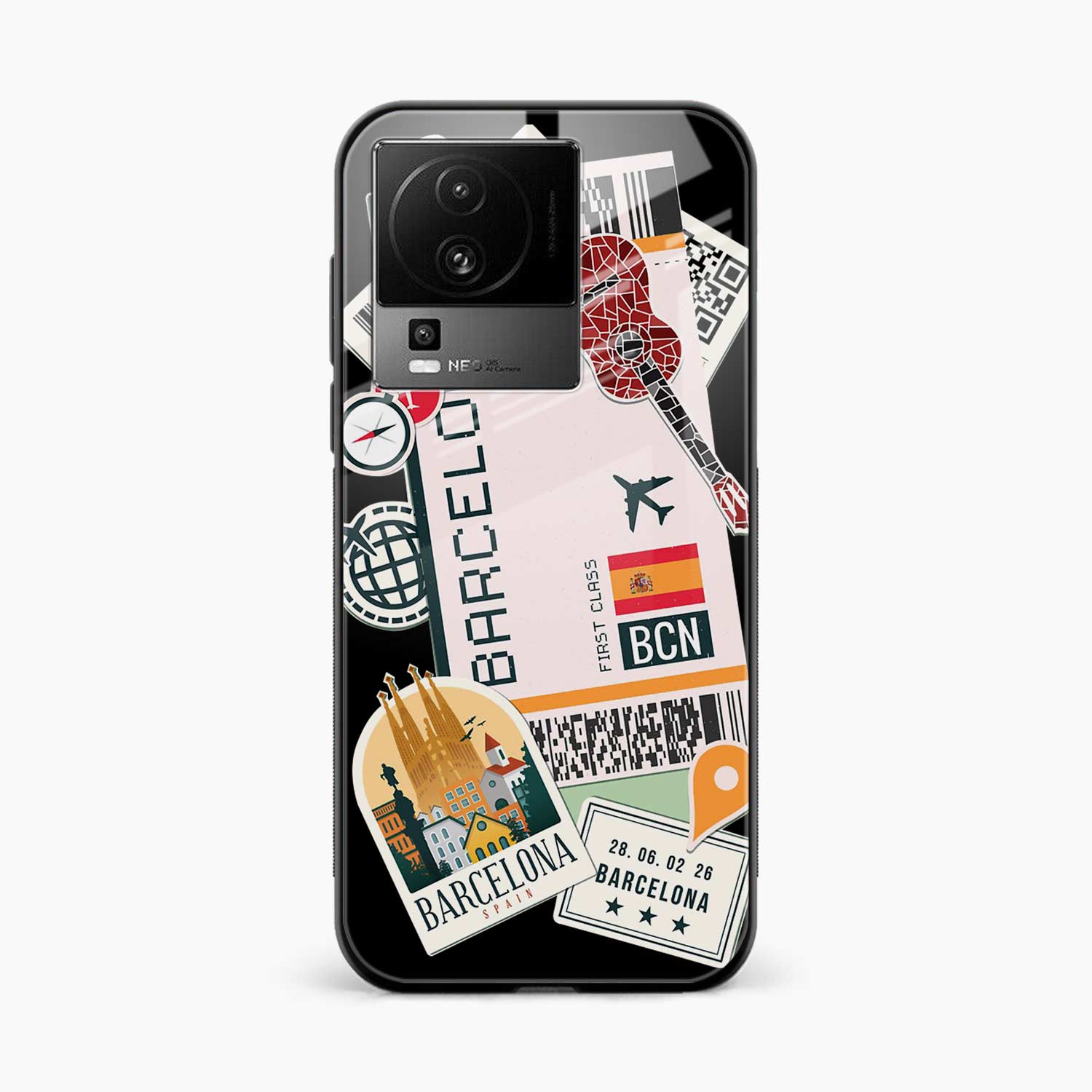 Barcelona Iqoo Neo 7 Pro 5G Back Cover