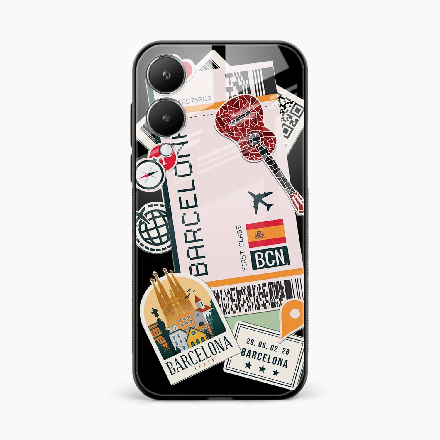 Barcelona Vivo Y28 5G Back Cover