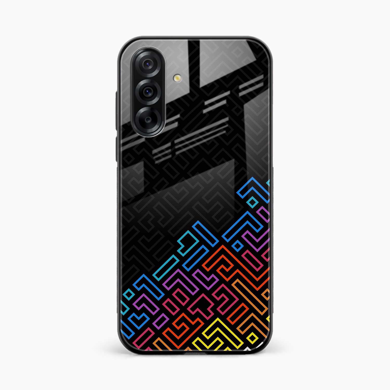 Black Maze Samsung A17 5G Back Cover
