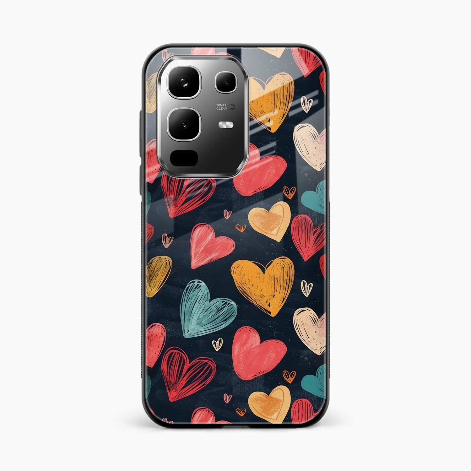 Colorful Hearts Infinix Note 50s 5G Plus Back Cover