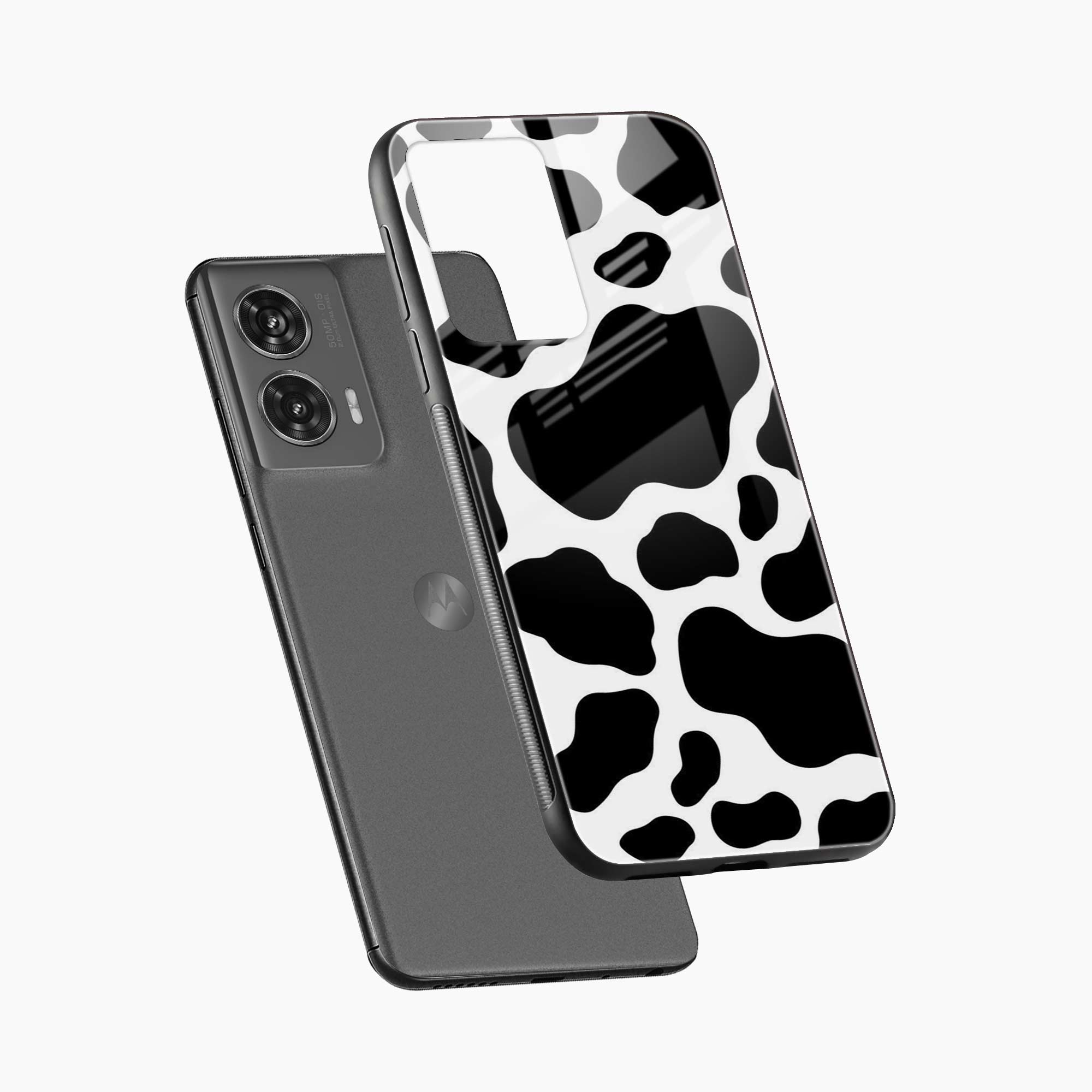 Cow Print Motorola G96 5G Back Cover