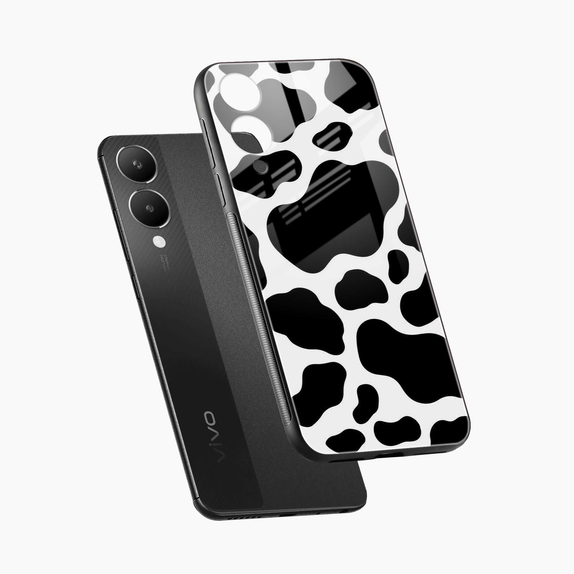 Cow Print Vivo Y28 5G Back Cover