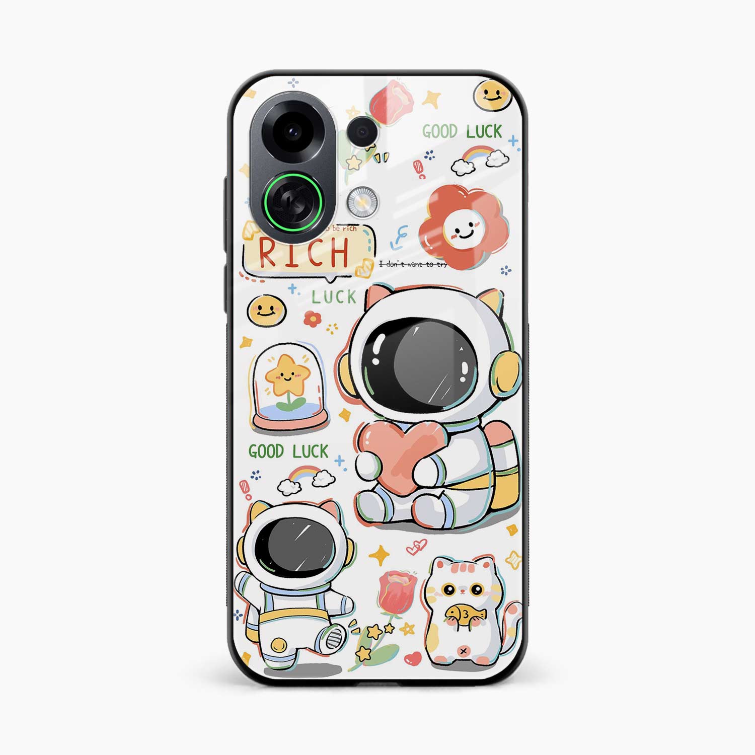 Cute Astronaut Oppo K13 Turbo 5G Back Cover