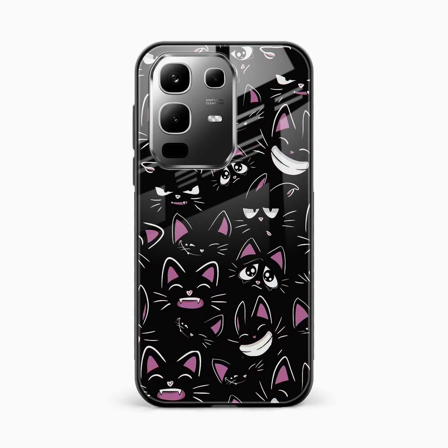 Cute Black Cat Infinix Note 50s 5G Plus Back Cover