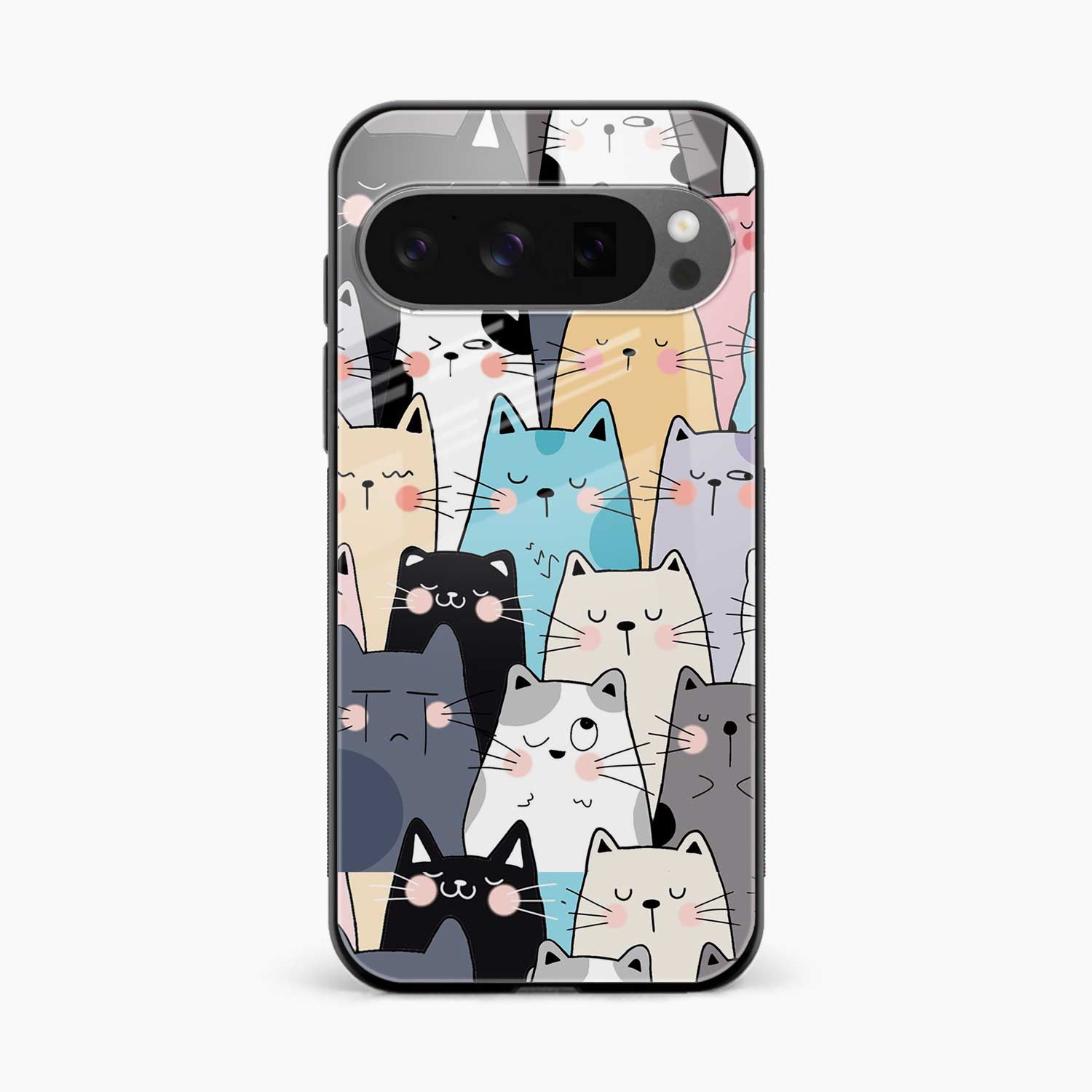 Cute Cat Google Pixel 10 Pro Back Cover