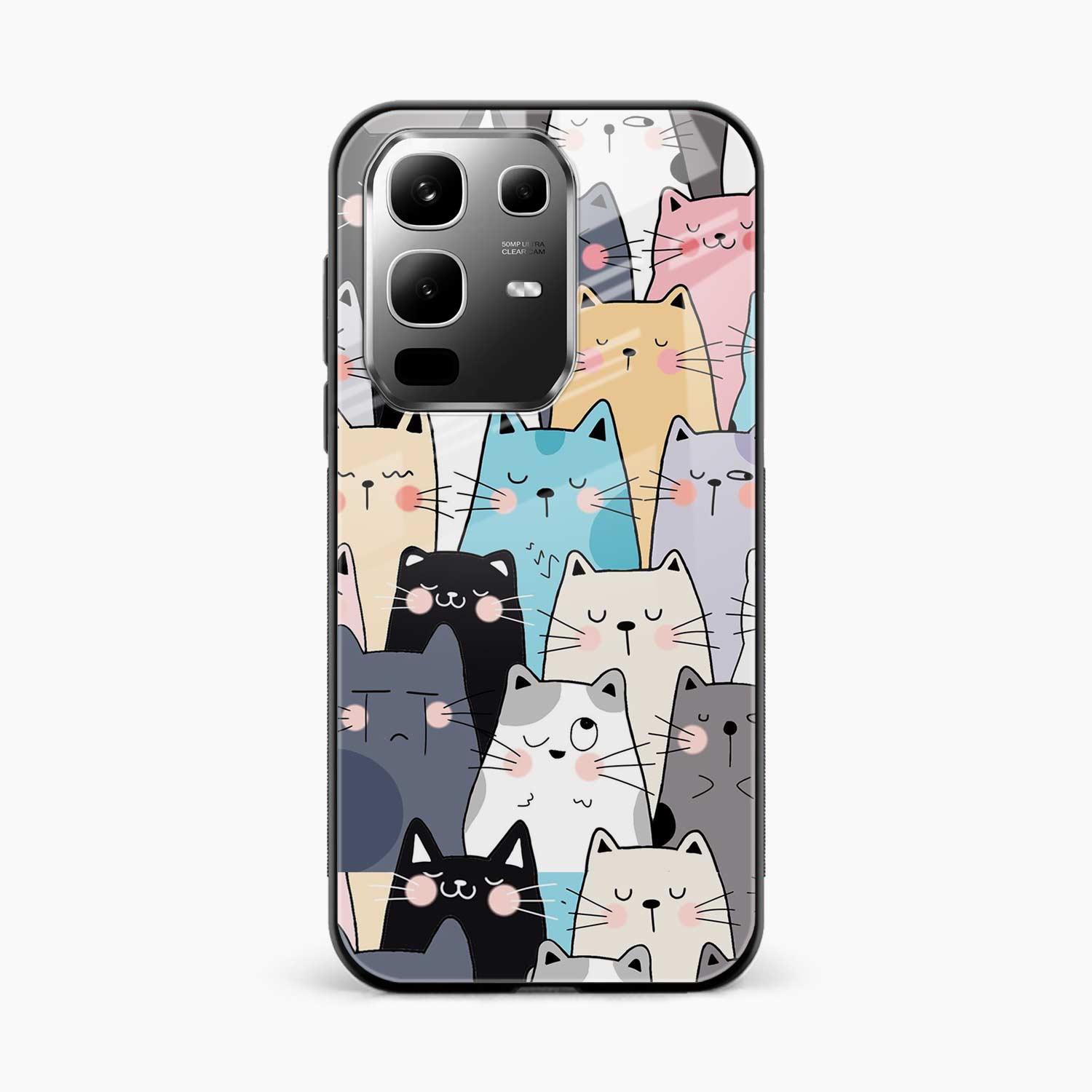 Cute Cat Infinix Note 50s 5G Plus Back Cover