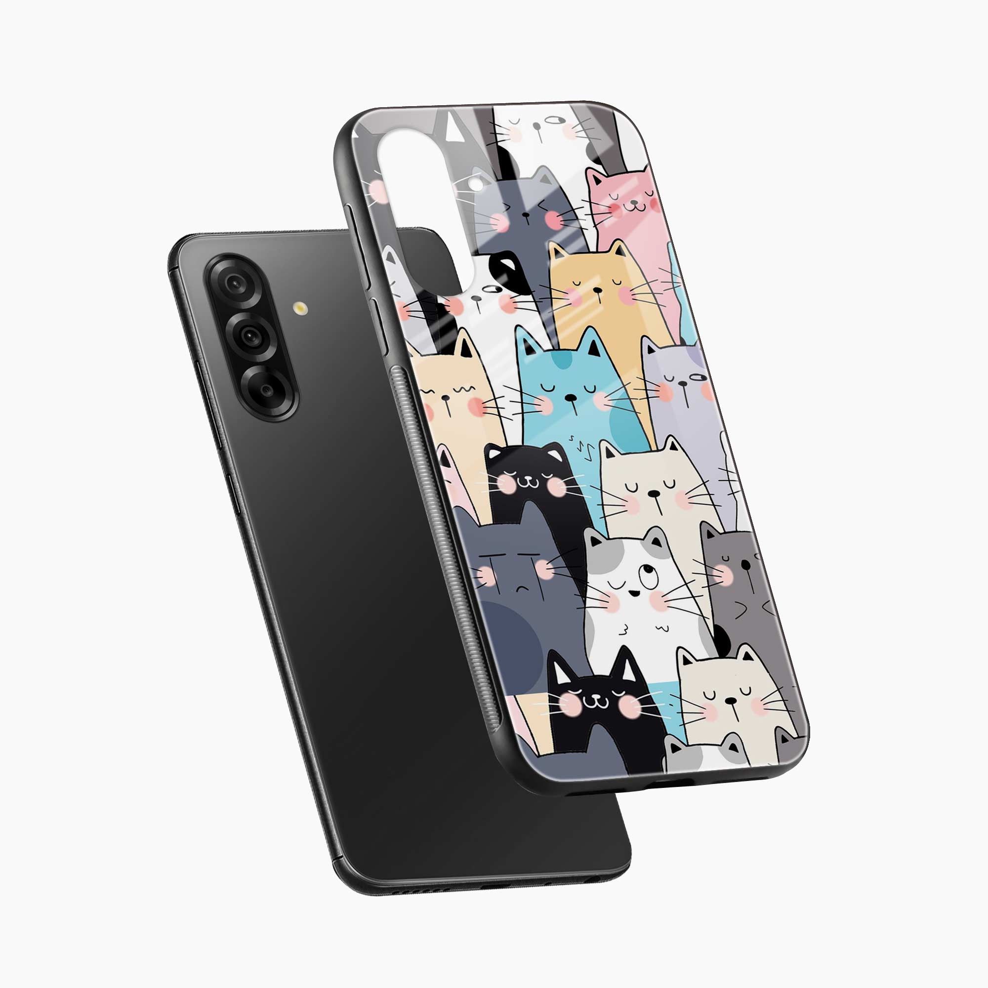 Cute Cat Samsung A17 5G Back Cover