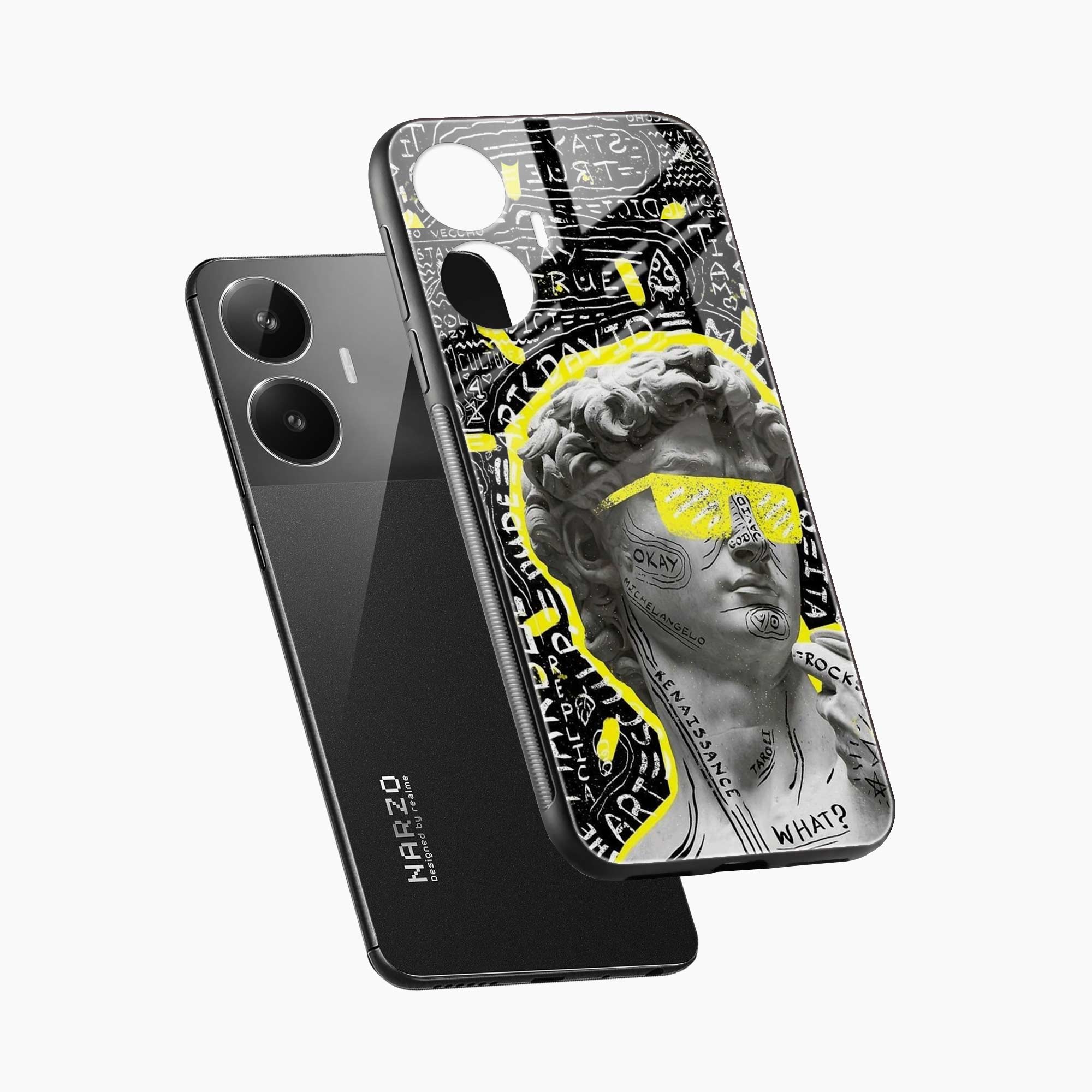 David Realme Narzo N55 Back Cover