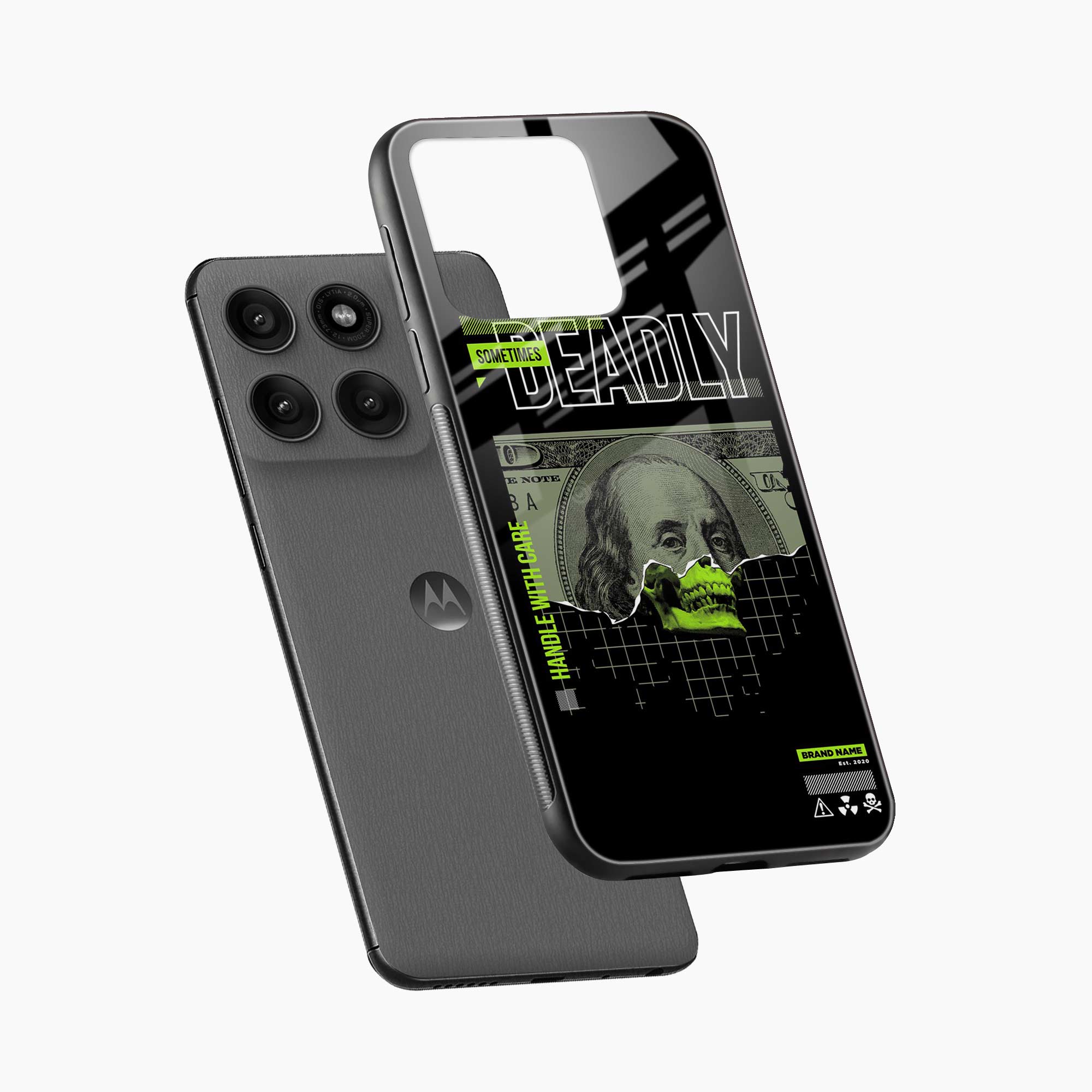 Deadly Dollar Motorola Edge 60 5G Back Cover