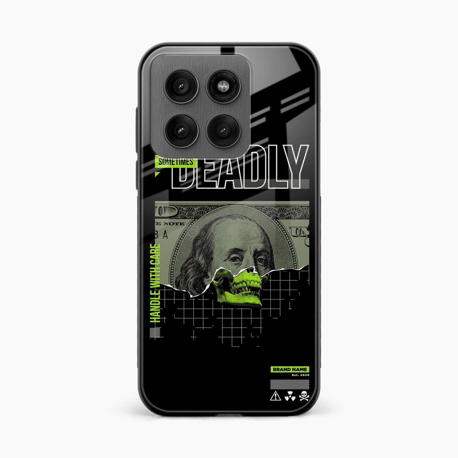 Deadly Dollar Motorola Edge 60 5G Back Cover