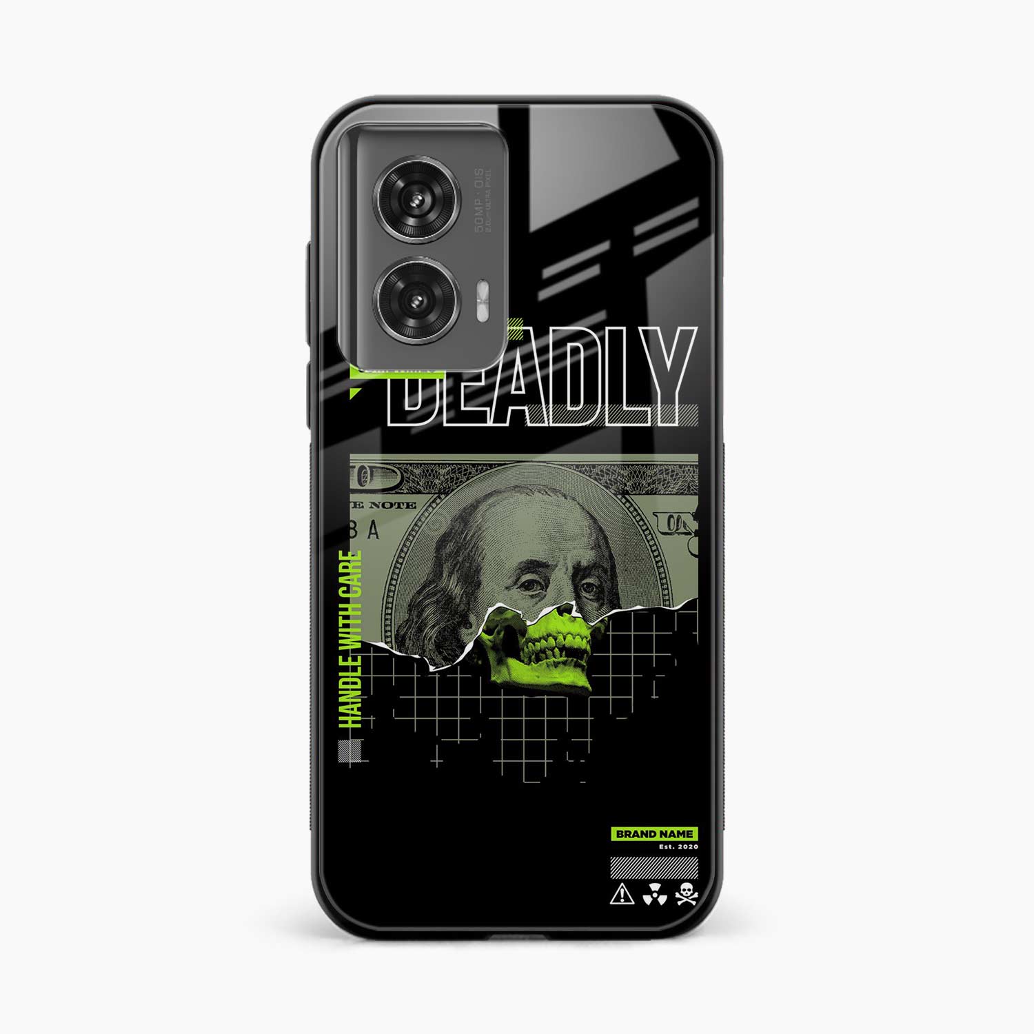 Deadly Dollar Motorola G96 5G Back Cover