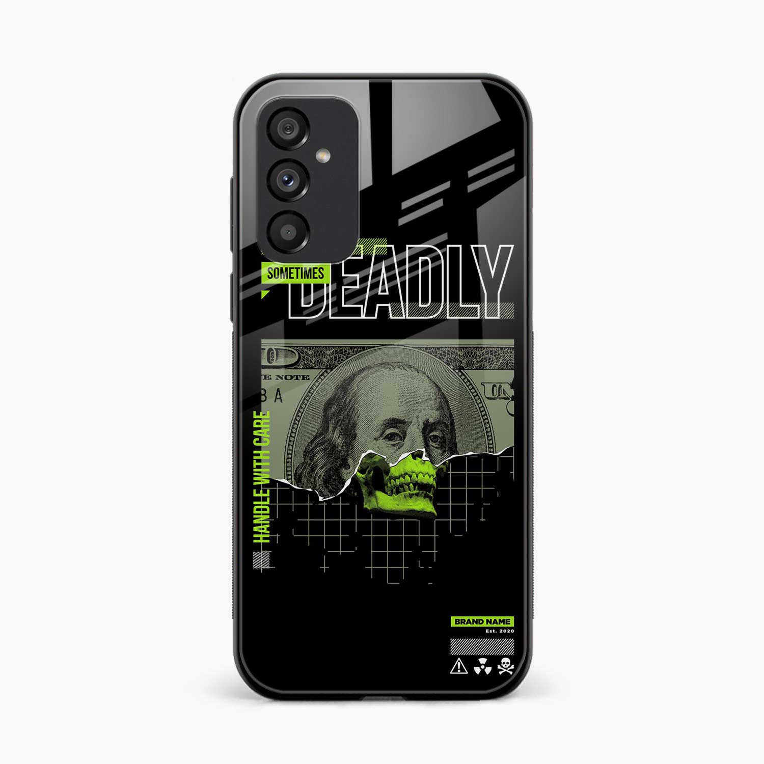 Deadly Dollar Samsung S25 FE Back Cover