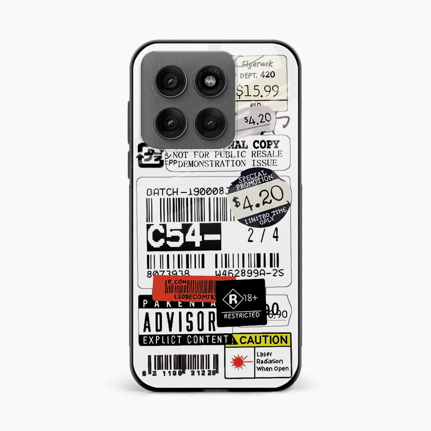 Explicit Motorola Edge 60 5G Back Cover