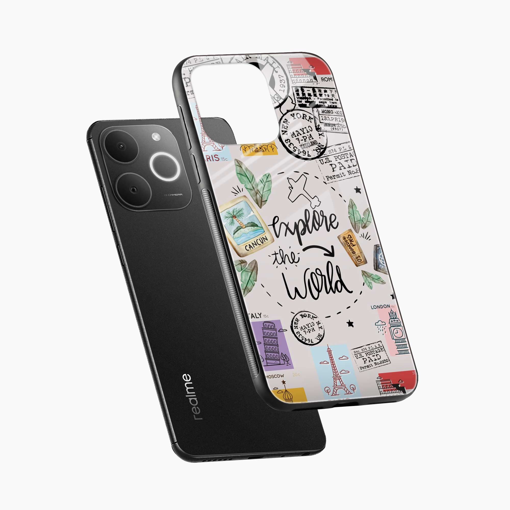 Explore The World Realme C71 4G Back Cover