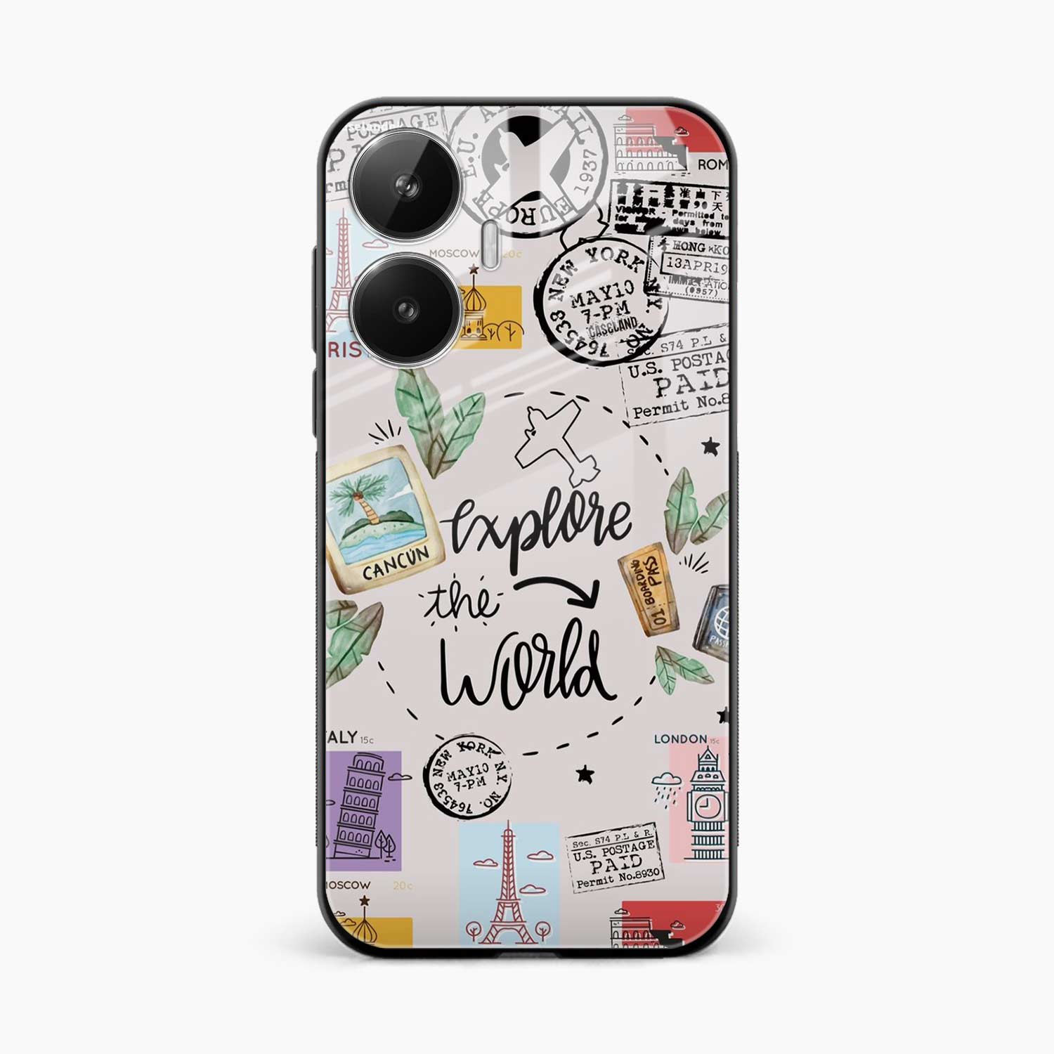 Explore The World Realme Narzo N55 Back Cover