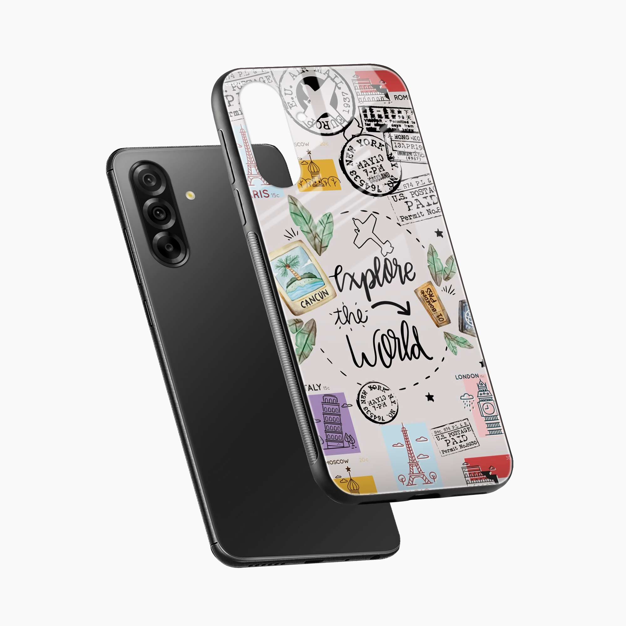 Explore The World Samsung A17 5G Back Cover