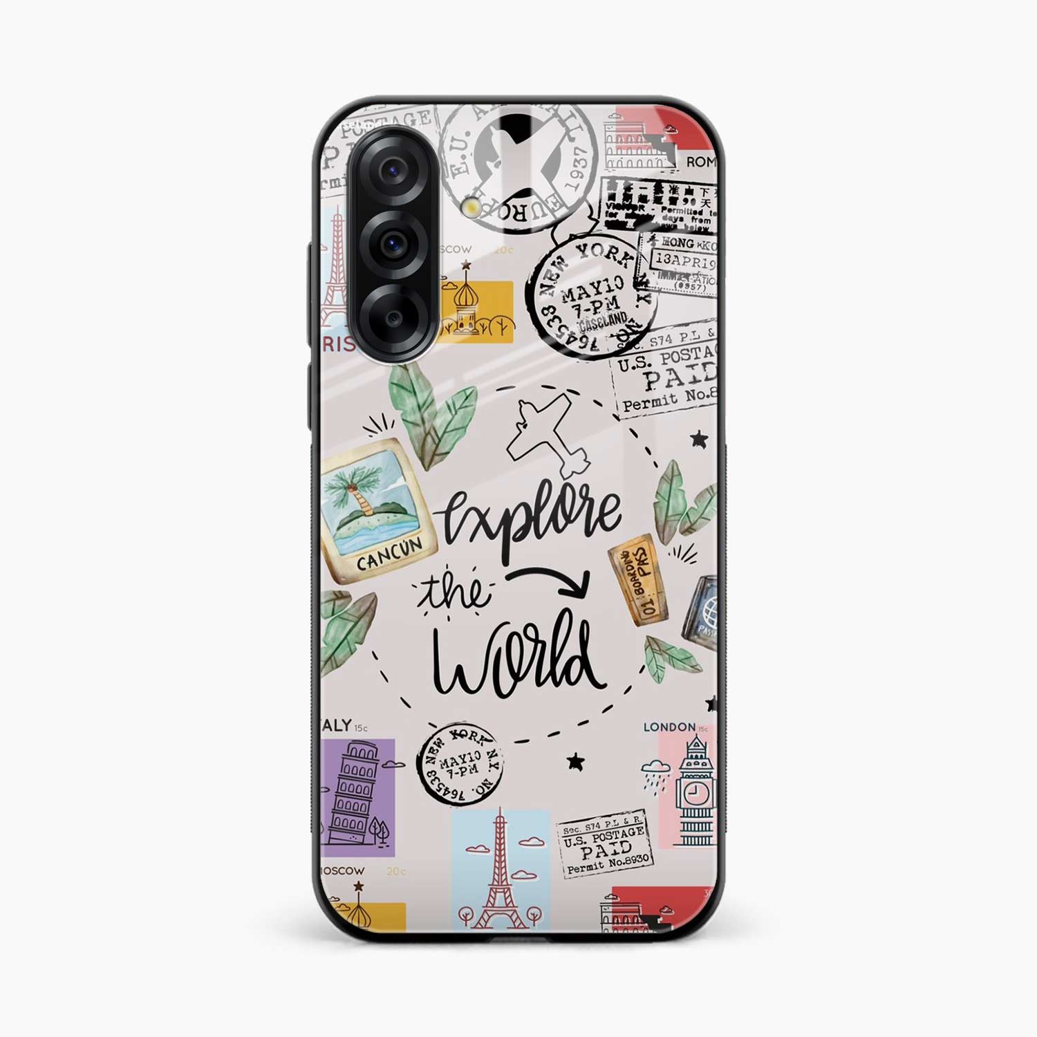 Explore The World Samsung A17 5G Back Cover