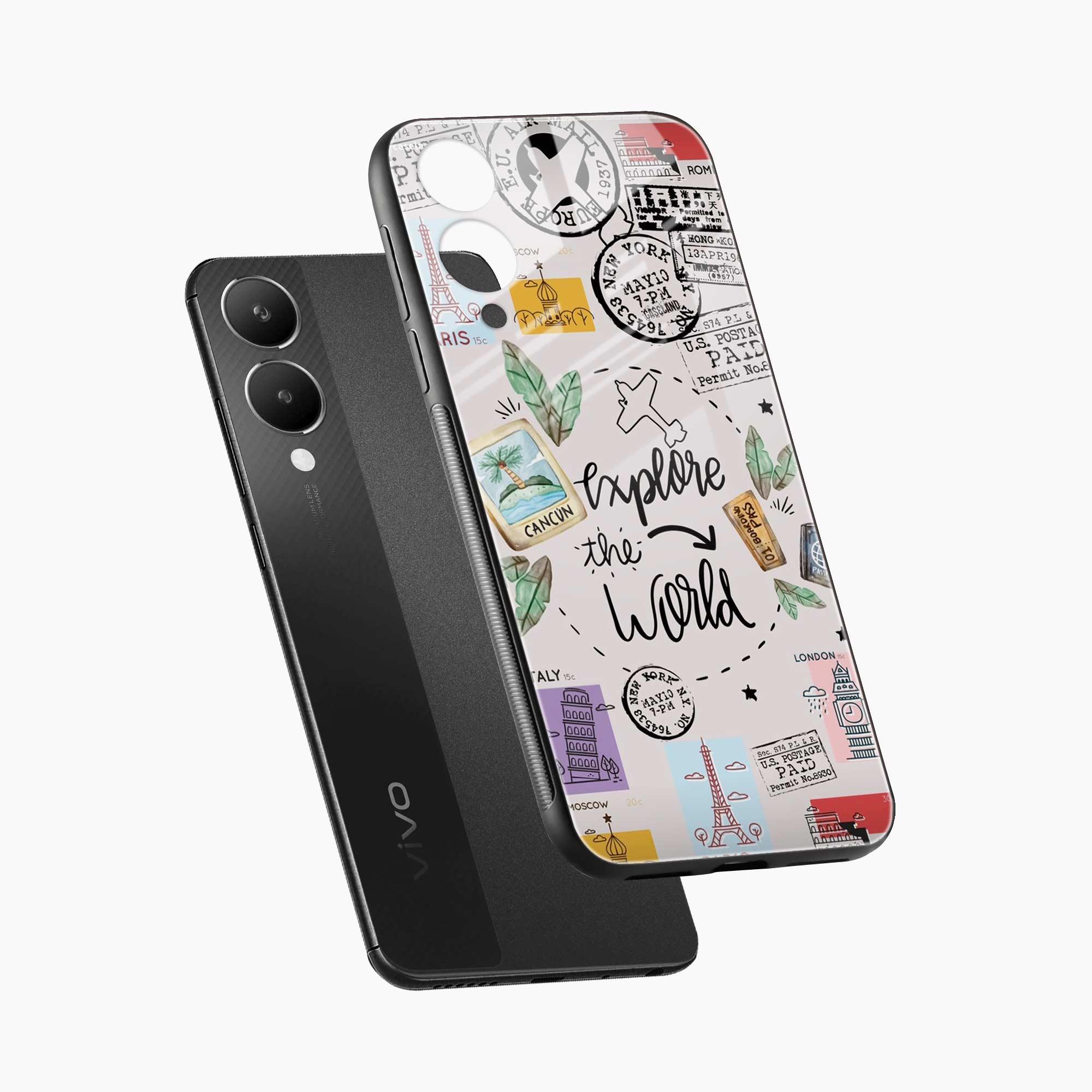 Explore The World Vivo Y28 5G Back Cover