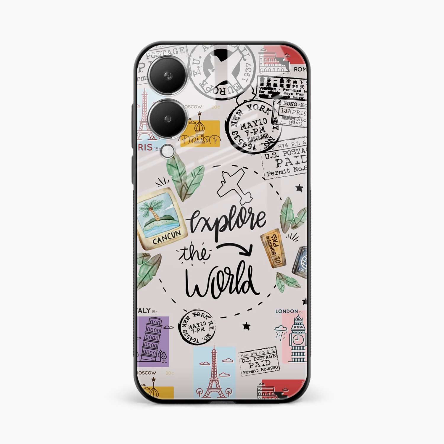 Explore The World Vivo Y28 5G Back Cover