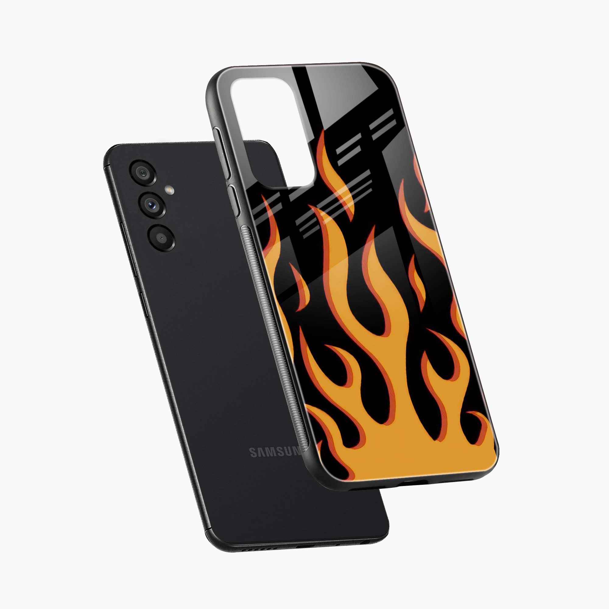 Fire Samsung S25 FE Back Cover