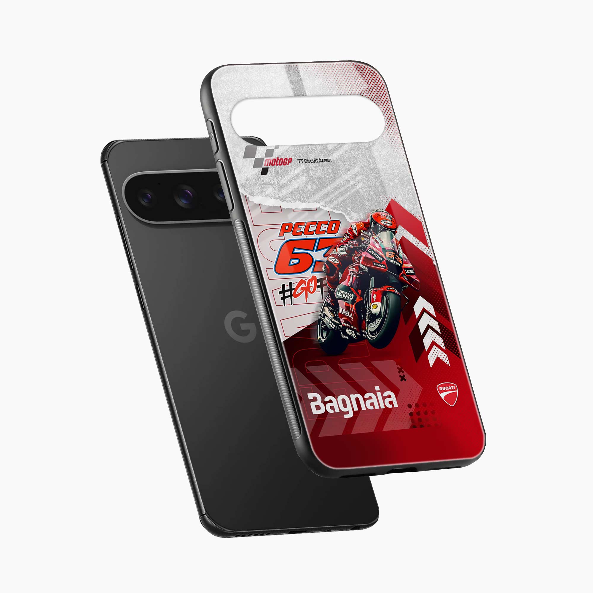 Francesco Bagnaia Google Pixel 10 Pro Back Cover