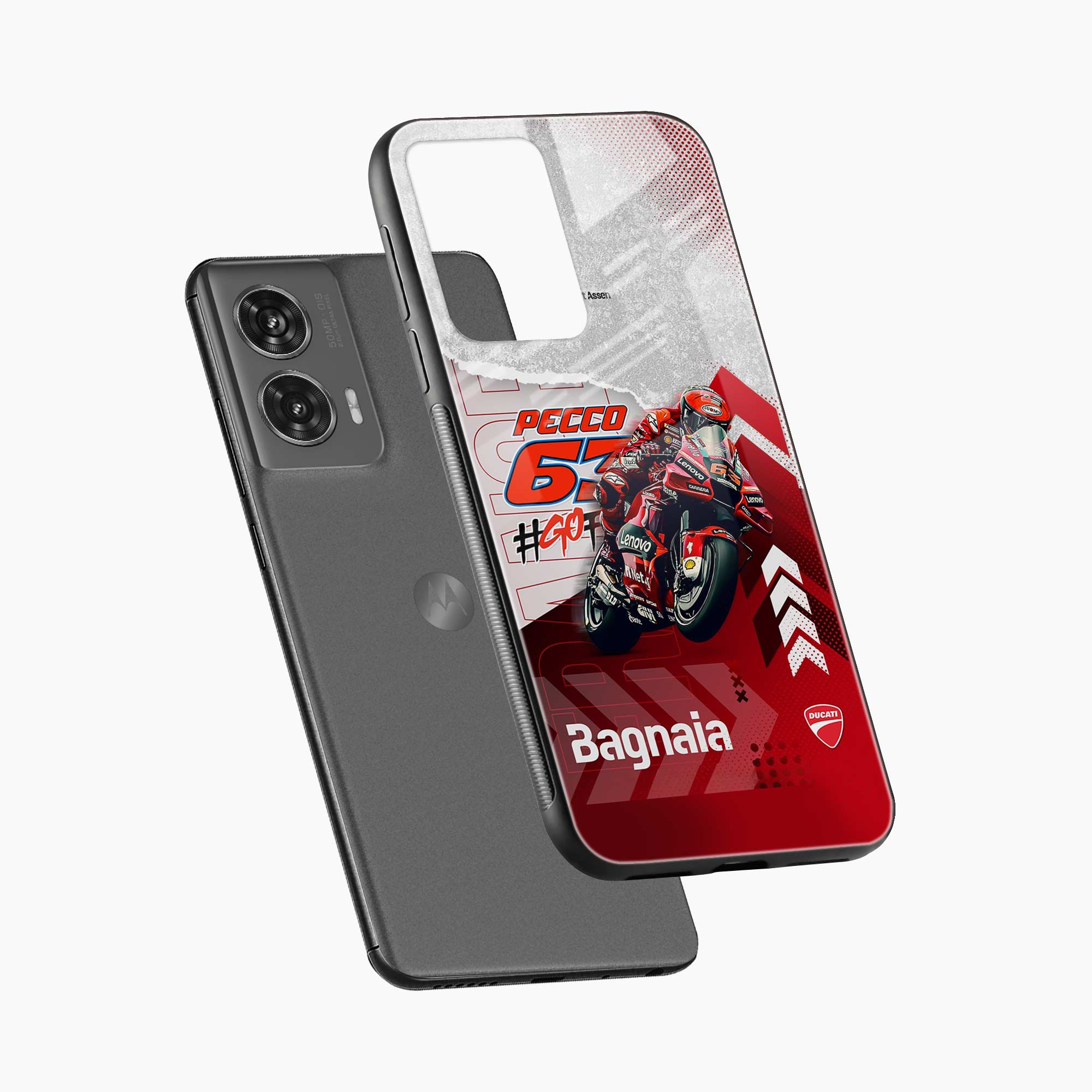 Francesco Bagnaia Motorola G96 5G Back Cover