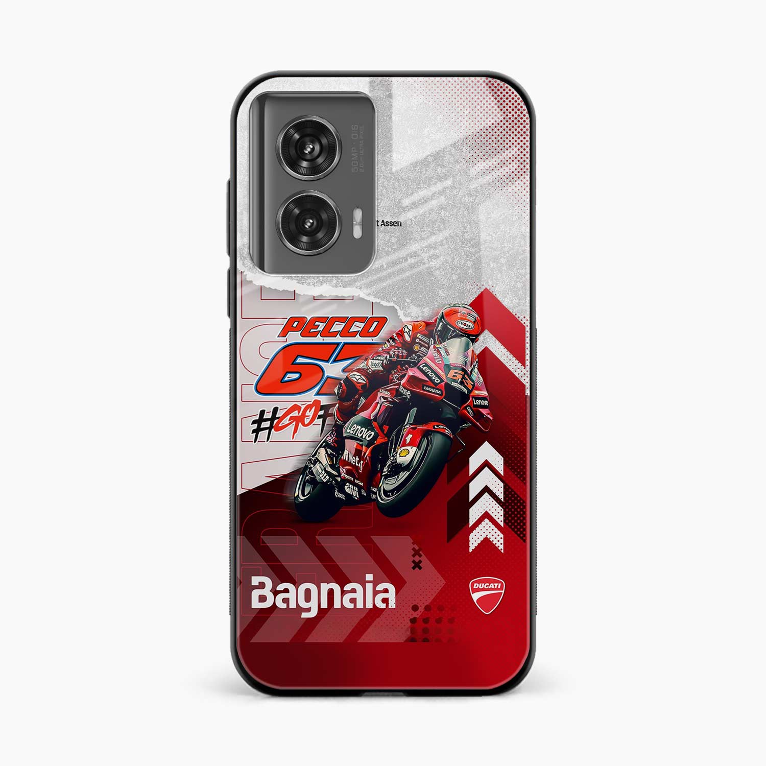 Francesco Bagnaia Motorola G96 5G Back Cover