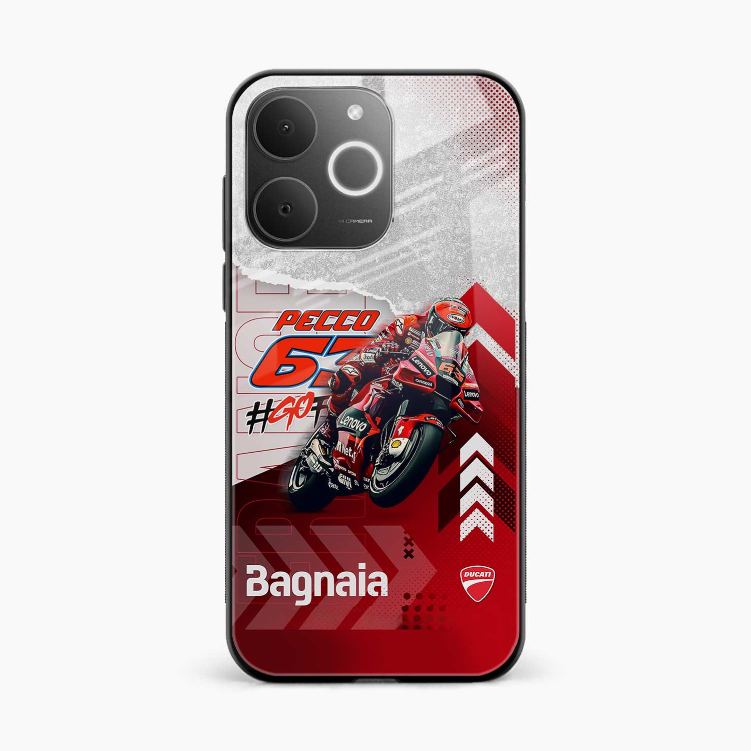 Francesco Bagnaia Realme Narzo 80 Lite 4G Back Cover