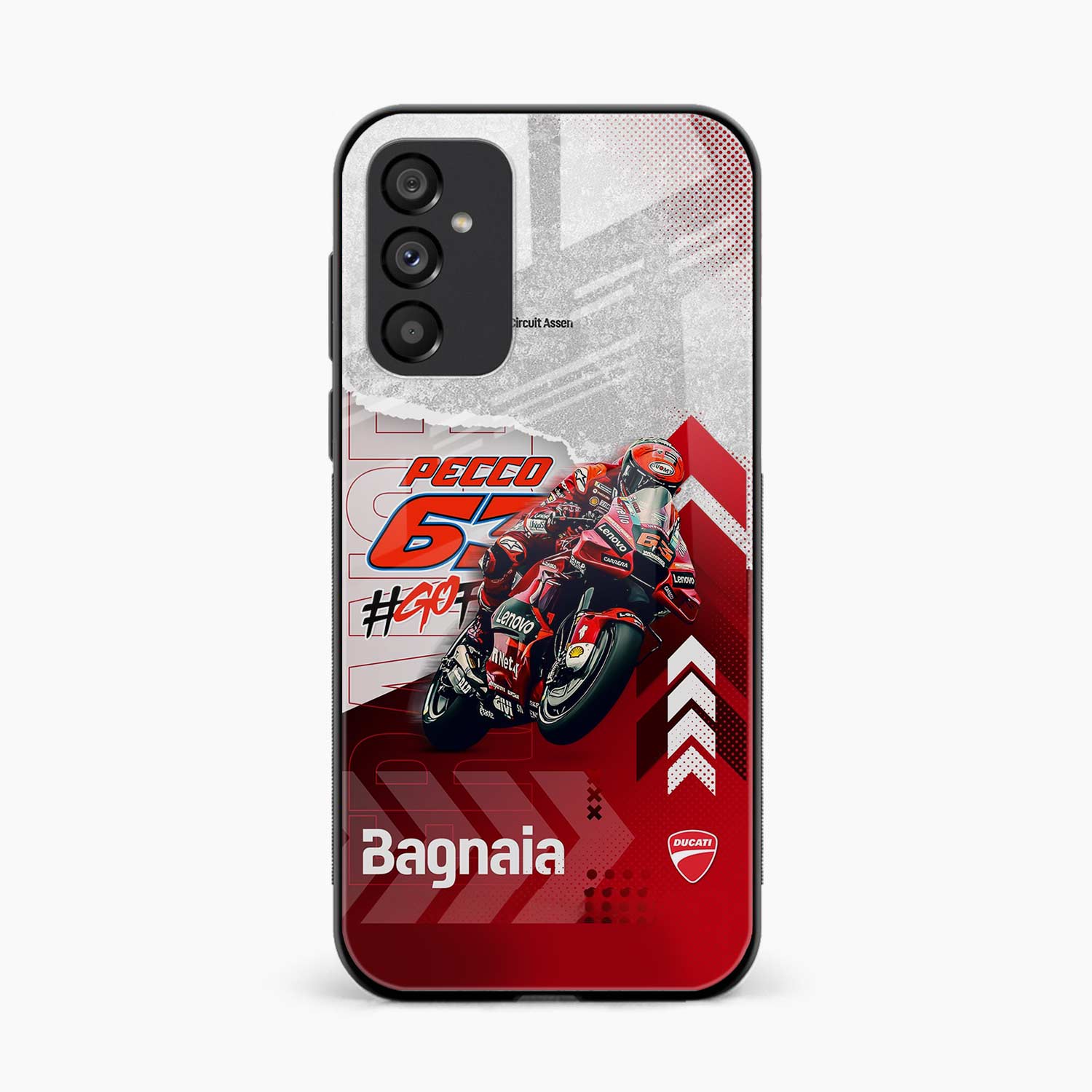 Francesco Bagnaia Samsung S25 FE Back Cover