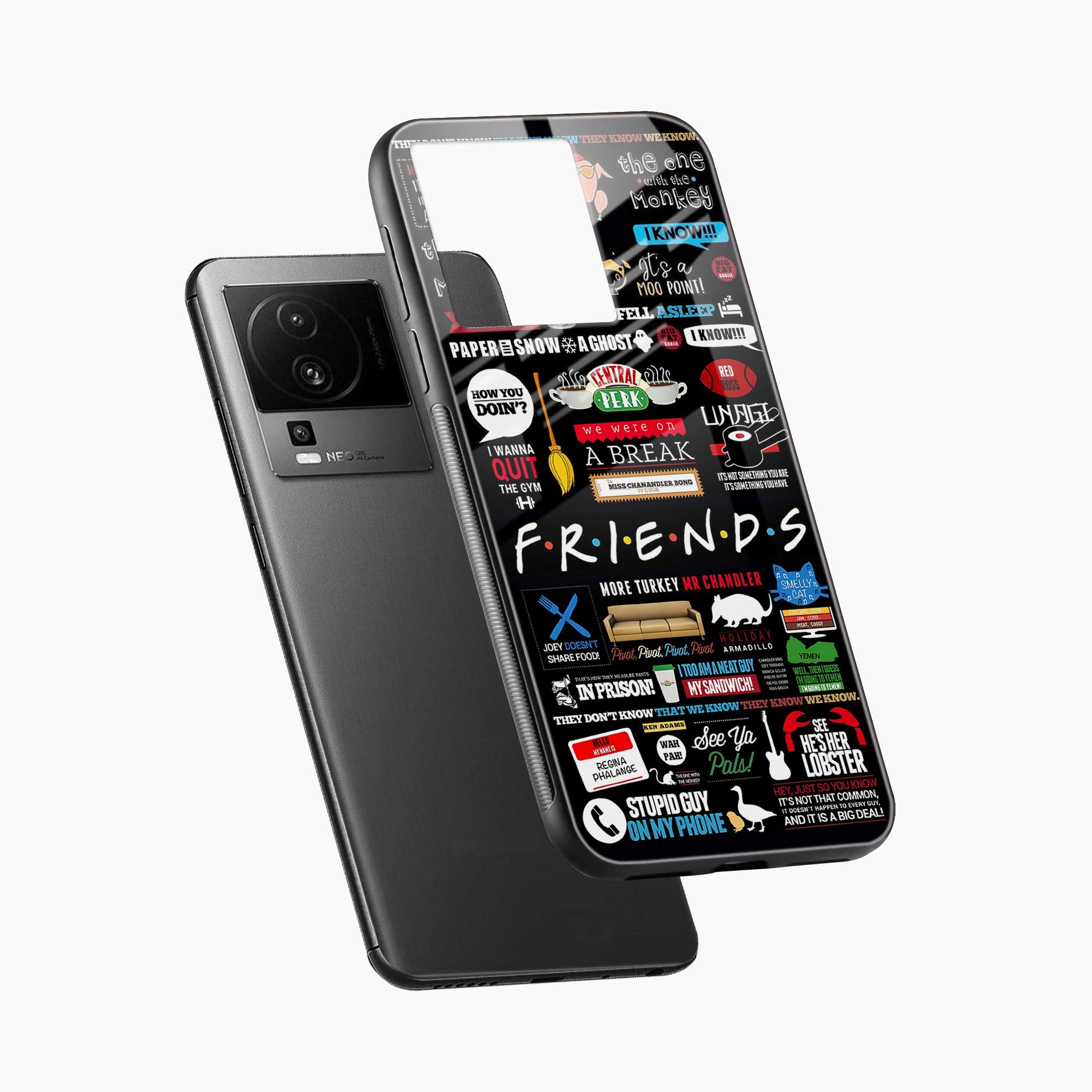 Friends Iqoo Neo 7 Pro 5G Back Cover