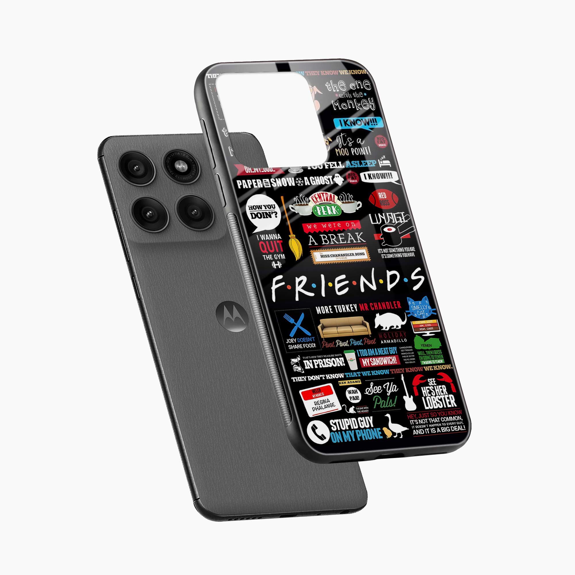 Friends Motorola Edge 60 5G Back Cover