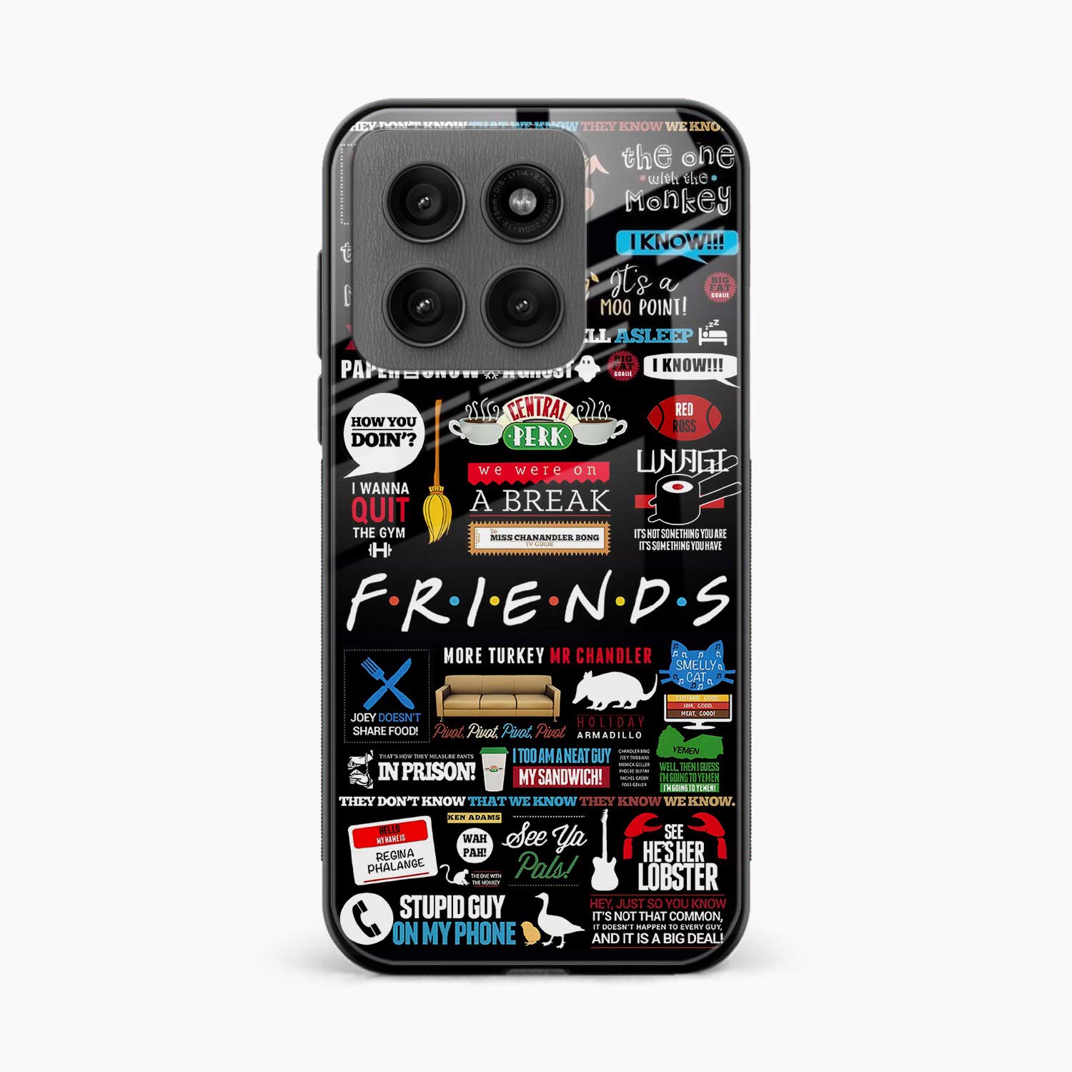 Friends Motorola Edge 60 5G Back Cover