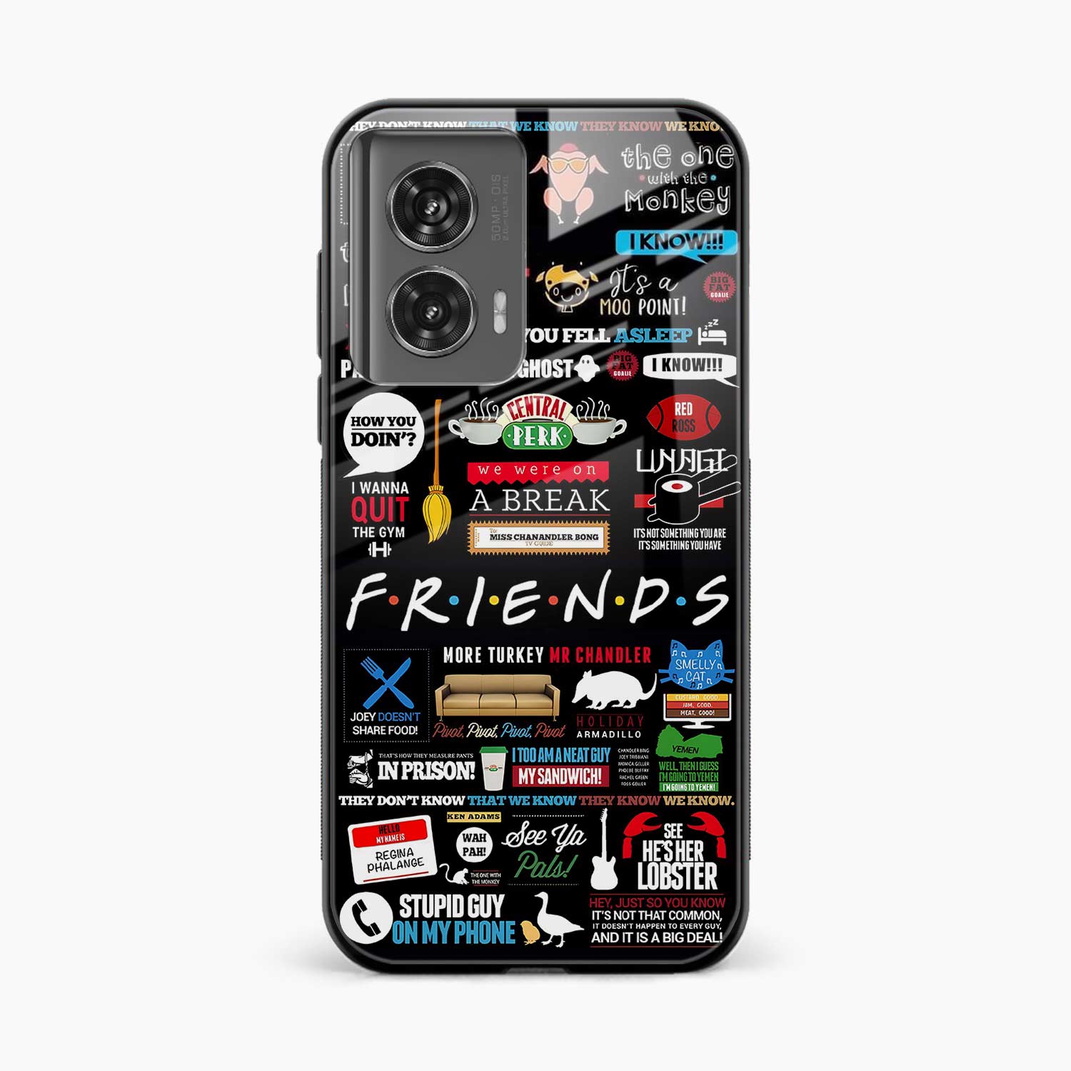 Friends Motorola G96 5G Back Cover